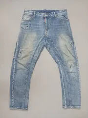 34 DSQUARED2 ディースクエアード2 バイカーデニム ジーンズ