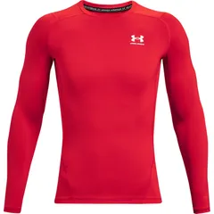 underarmour(アンダーアーマー) 21UA HG ARMOUR COMP LS マルチSP インナーシャツ (1361524-600)、RED/WHITE