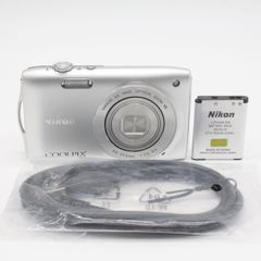 スマホ転送OK】ニコン Nikon COOLPIX S3700 シルバー - メルカリ