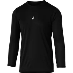 アシックス asics ミドルフィット長袖アンダーシャツ Training トレーニング インナー (2031F105)、(001)パフォーマンスブラック