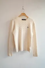 PoloRalphLauren ポロラルフローレン カシミア ケーブルニット