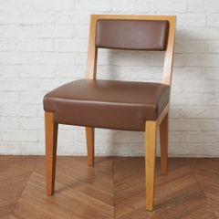 2脚セット 張替済 英国 アンティーク ダイニングチェア ストリップド