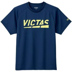 victas(ヴィクタス) PLAY LOGO TEE タッキュウハンソデTシャツ (632101-6042)、Sサイズ