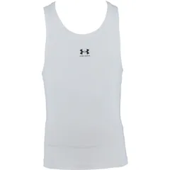 underarmour(アンダーアーマー) 23UA ヒートギア コンプレッション スリ バスケットインナーシャツ (1371947-100)、WHITE/