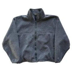 90s LL Bean フリース ジップアップ グレー