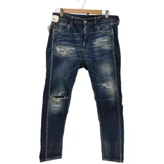 ディースクエアード DSQUARED2 25AW Stretch Denim Cool Guy Jeans ボタンフライ ダメージ  デニム パンツ メンズ  46