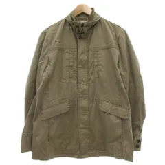 インターメッツォ INTERMEZZO ジャケット LL カーキ 無地 スタンドカラー 長袖 /SX ■GY66