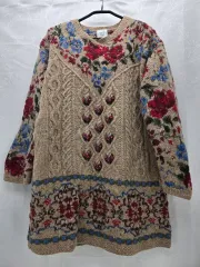 LAURA ASHLEY ヴィンテージ ウール ニット M