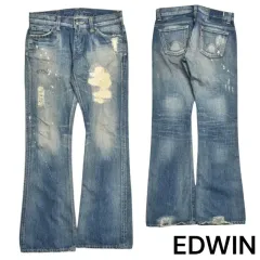 EDWIN(エドウイン) ローライズ ブーツカット デニムパンツ 30 N1248