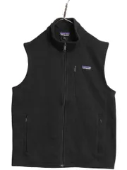 【お得なクーポン配布中!】 パタゴニア ベターセーター ベスト メンズ M 17年製 フリース セーター 前開き フルジップ アウトドア ハイネック 重ね着 裏起毛 ブラック
