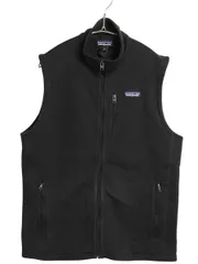 【お得なクーポン配布中!】 パタゴニア ベターセーター ベスト メンズ M 19年製 フリース セーター 前開き フルジップ アウトドア ハイネック 重ね着 裏起毛 ブラック