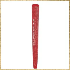 ☆彡送料無料でお届け☆彡Color:赤 Studio Crafted Full Cord ピストルパターグリップ、しっかりとした感触、滑り止め、全天候対応、0.580ラウンド、長さ10インチ、重量75±2g (赤)