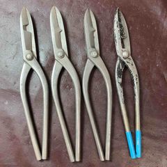 板金鋏 金切鋏 ハサミ 君萬歳 豊光 威光 元成請合 泉作 兼進 レトロ 7
