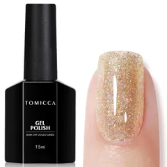 【送料無料】TOMICCA ジェルネイル シアーカラージェル 単色 ゴールドの輝き 15ml UV/LED対応 初心者＆プロ適用 ポリッシュタイプ セルフネイル ジェル