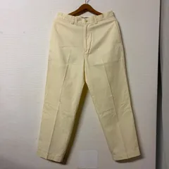 Polo Ralph Lauren ライトコットンパンツ トラウザー 32インチ アイボリー ポロ ラルフローレン チノパン USAタグ トラウザーズ 古着