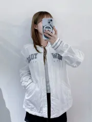 MLB ニューヨーク・ヤンキース 白 コットン スタジアム ジャケット