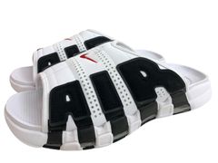 NIKE (ナイキ)  AIR MORE UPTEMPO SLIDE エア モア アップテンポ サンダル FB7818-100 30cm US12 ホワイト メンズ/004