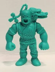 バンダイ キン消し レギュラー パート022 313ラーメンマンD 緑色