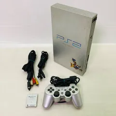 【すぐ遊べる】【動作確認済み】SONY プレイステーション2 本体 SCPH-50000 TSS サテンシルバー  PlayStation2 PS2 プレステ2 DM5
