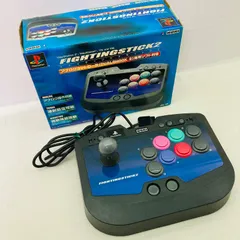 【基本ボタン動作確認済み】HORI PS1／PS2 ファイティングスティック2 HP2-135 ホリ PS PS2 PS one プレステ PlayStation DM6