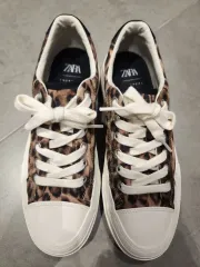 ザラ レオパード スニーカー スポーツ スニーカー