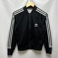 正規品/95 アディダス Super Girl ヨーロッパ ブラック トラックジャージ/ジャージ