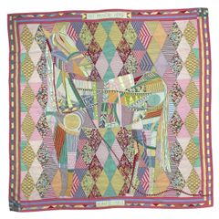 極美品 GUCCI グッチ スカーフ シルク フルーツ バスケット ブラック