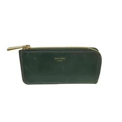 ジミーチュウ JIMMY CHOO イタリア製 L字ジップ レザー コインケース カードケース メンズ 表記無 のサムネイル