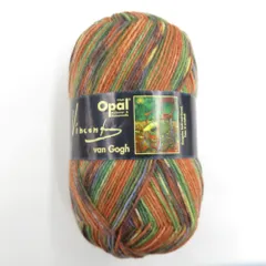 毛糸 Opal オパール Van Gogh (ヴァン・ゴッホ) 4ply 5436番色 100g玉巻 約425m ソックヤーン 未使用品
