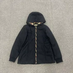 150 DAKS キッズ チェック 軽量 ダウン 0129S2