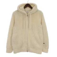 チャンピオン CHAMPION ジップ フード フリース ジャケット ホワイト M 251107E