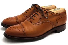 ローク／Loake シューズ ビジネスシューズ 靴 ビジネス メンズ 男性 男性用 レザー 革 本革 ブラウン 茶  Tweed セミブローグ キャップトゥ グッドイヤーウェルト製法