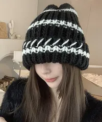 ニット帽 レディース 防寒帽子 秋冬