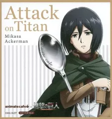 【中古】キャラカード(キャラクター) ミカサ・アッカーマン ミニミニ色紙風カード 「進撃の巨人 Season 2×animatecafe」 プレゼントキャンペーン