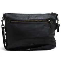 コーチ／COACH バッグ ショルダーバッグ 鞄 メンズ 男性 男性用 レザー 革 本革 ブラック 黒  F72511 Graham Soft Messenger グラハム ソフト メッセンジャー メッセンジャーバッグ ノートPC収納可