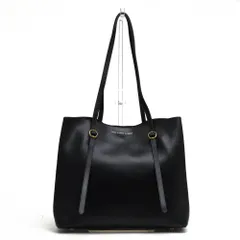 ポロ ラルフローレン／POLO RALPH LAUREN バッグ トートバッグ 鞄 ハンドバッグ レディース 女性 女性用レザー 革 本革 ブラック 黒  Lennox A4サイズ収納可 肩掛け ワンショルダーバッグ