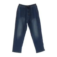 GRAMicci グラミチ ストレッチ ルーズ テーパード デニム パンツ 밴딩 デニム