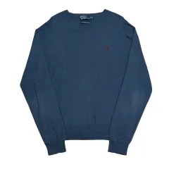 M POLO RALPH LAUREN(ポロラルフローレン) Vネック ピマコットン ニット