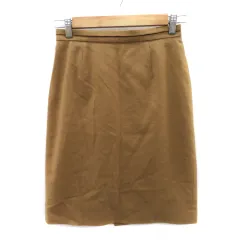 ジャスグリッティー JUSGLITTY タイトスカート ひざ丈 1 ベージュ /YK11