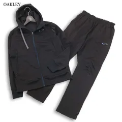 OAKLEY オークリー 通年 エンハンス テクニカル フリース パーカー&パンツ 上下セットアップ トレーニング Sz.S　メンズ