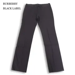 BURBERRY BLACK LABEL バーバリー ブラックレーベル 通年 ストレッチ★ チェック柄 スリム パンツ Sz.76　メンズ