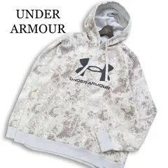 UNDER ARMOUR アンダーアーマー 秋冬 裏起毛 スウェット★ プルオーバー パーカー Sz.XL メンズ 大きいサイズ トレーニング