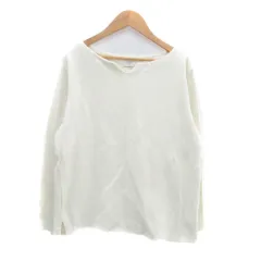 アーバンリサーチ ドアーズ URBAN RESEARCH DOORS ニット セーター スリットネック 長袖 1 S オフホワイト /HO2