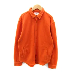 アーバンリサーチ サニーレーベル URBAN RESEARCH Sonny Label カジュアルシャツ ボア 長袖 無地 M オレンジ /SY28