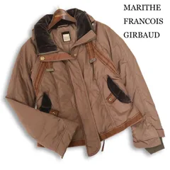 MARITHE FRANCOIS GIRBAUD マリテフランソワ ジルボー 秋冬★ 立体裁断 切替 ダウン ジャケット Sz.M レディース