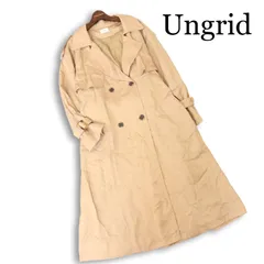 Ungrid アングリッド 通年 ルーズ♪ トレンチ コート Sz.S レディース