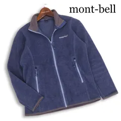 mont-bell モンベル 1106548 秋冬 クリマウール♪ フリース ジャケット ブルゾン Sz.S レディース 紺 ネイビー アウトドア