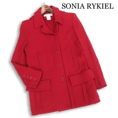 90s~00s フランス製★ SONIA RYKIEL ソニアリキエル ウール ジャケット ブレザー Sz.2 レディース オールド ビンテージのサムネイル