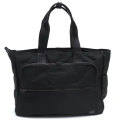 ポーター 吉田カバン／PORTER バッグ トートバッグ 鞄 ハンドバッグ メンズ 男性 男性用 ナイロン レザー 革 本革 ブラック 黒  615-05907 CENTRAL セントラル B4サイズ収納可 ノートPC収納可 ミリタリー 肩掛け ワンショルダー