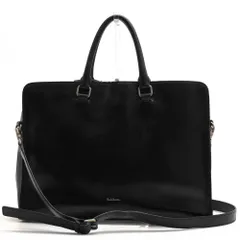 ポールスミス／Paul Smith バッグ ブリーフケース ビジネスバッグ 鞄 ビジネス メンズ 男性 男性用 レザー 革 本革 ブラック 黒  PSR863 シティハイライトビジネス A4サイズ収納可 2WAY ショルダーバッグ